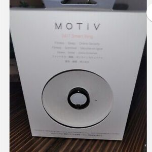 Motiv Smart Ring Activity Tracker Black SIZE 7